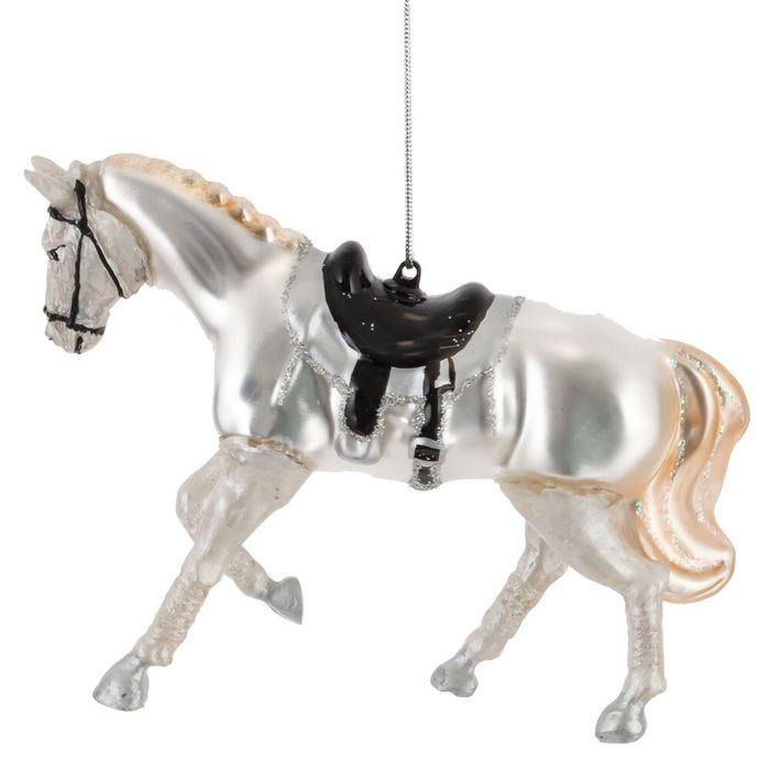 Подвесн.украш. "Лошадь" 824681 12*3*9см  (стекло) Р