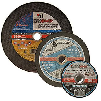 Круг отрезной 125*0,8*22мм. 14А (д/метал.) 328-026 .