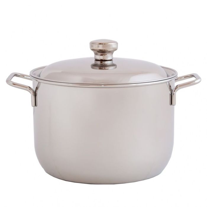 Кастрюля нерж.  4,0л. 1с2543 с прут.руч. "Классика" Аша