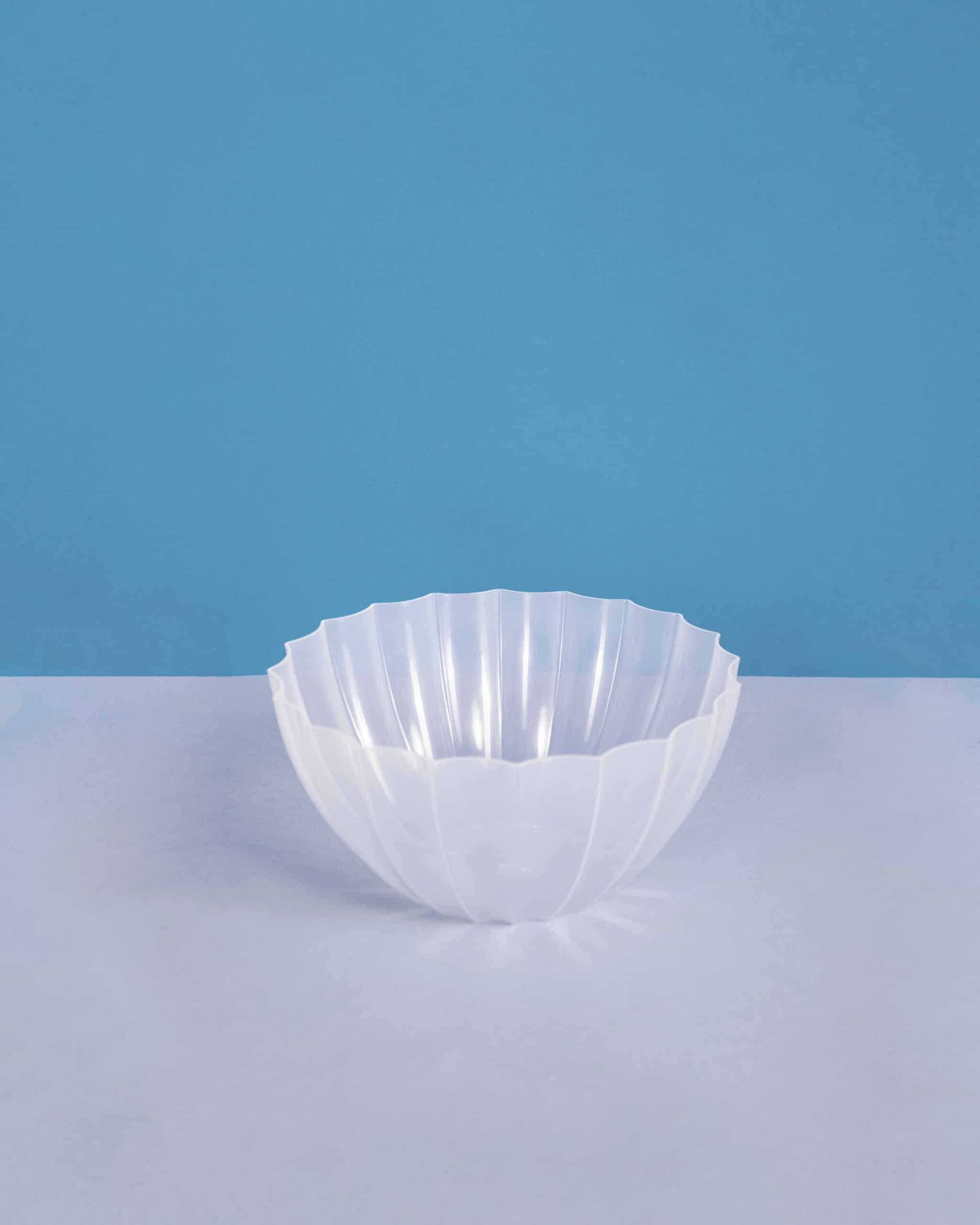 Кашпо РАКУШКА 2,4л. со вставкой 1935 (прозрачный) ДП