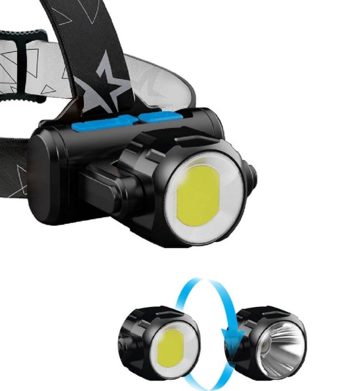 Фонарь налобный Космос H5WLi-On , зарядка от micro USB