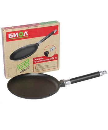 Блинница чуг. Укр. 220мм. 0822 со съемн.руч.