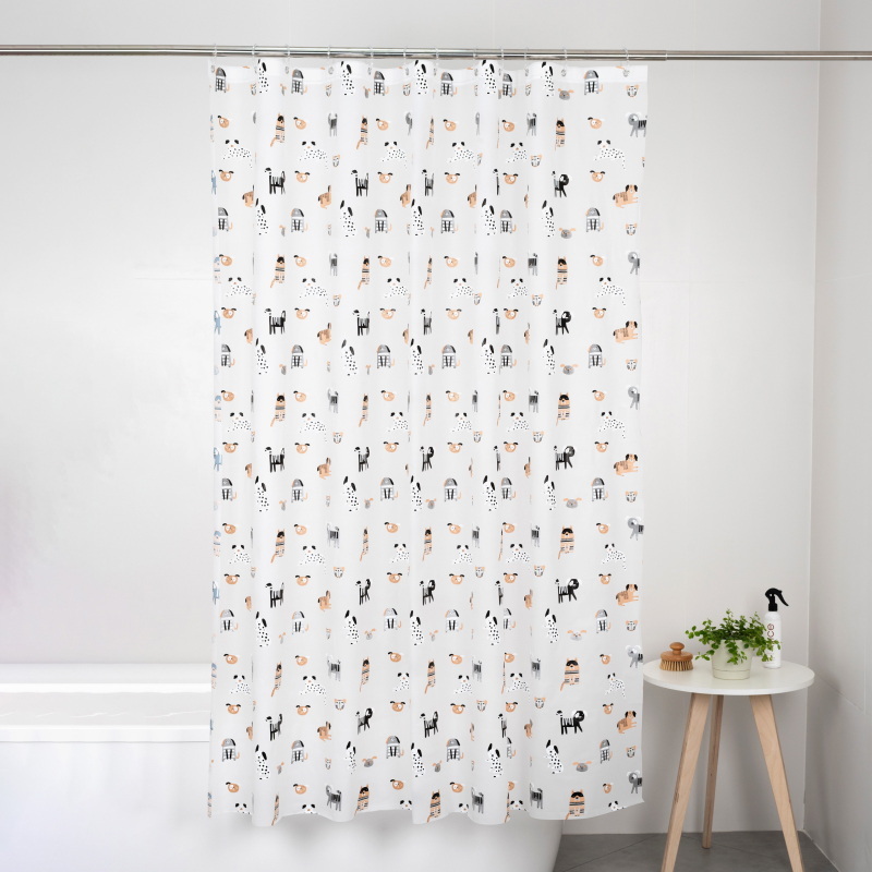 Занавес д/ван.комн. 180*180см. "Best Friends" FOR-PV13 А