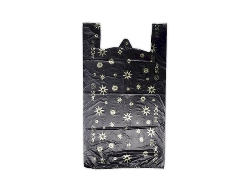 Пакет (майка) 380*680мм. "Звезды" 21-2026 22 мкм (ОК)