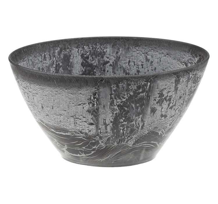 Кашпо МИКРИТ  1,4л. овал. КН3108сС (серый слайн)