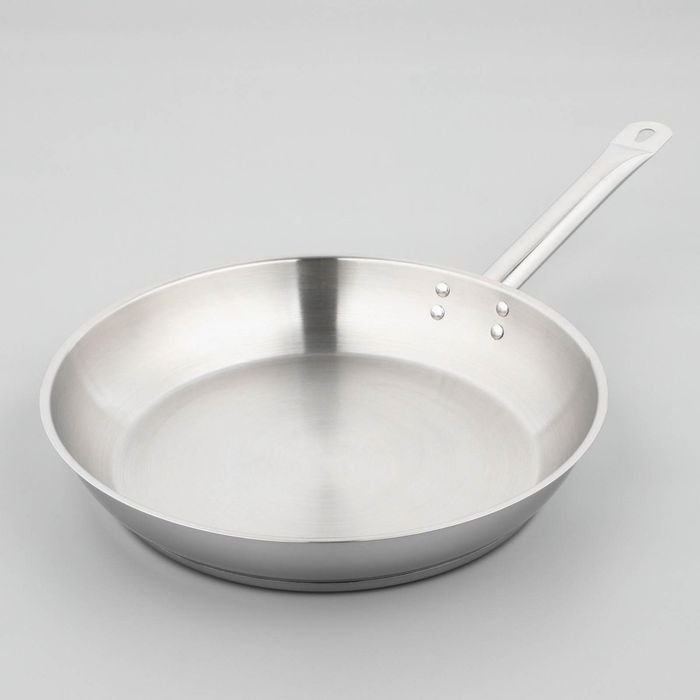 Сковорода ВОК КТ-ОБ-ВН-34 34см. ОБЩЕПИТ (нерж. индукц. ТРС )