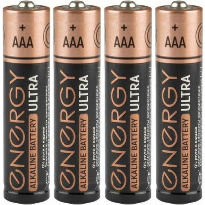 Батарейка алкалиновая Energy Ultra LR03/4B 104406 СКР