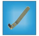 Крючок-вешалка № 3 средн. цинк. Кунгур