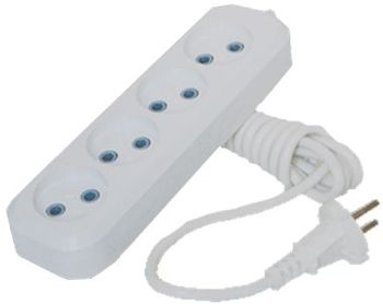 Удлинитель 10м. 4роз. ПВС 2*0,75 Стандарт Смоленск