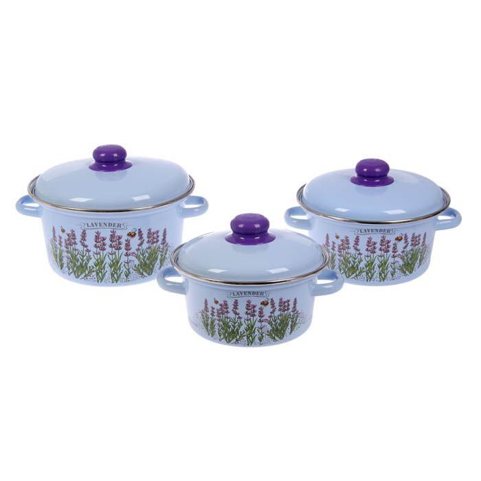 Набор "Лаванда" 6-302/6 (3к:1,5/2,5/3,5л,) Маг