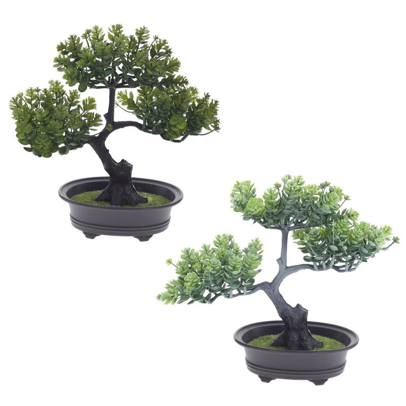 Цветок искусственный 797765 "Бонсай" в горшке h=26см. (Р)