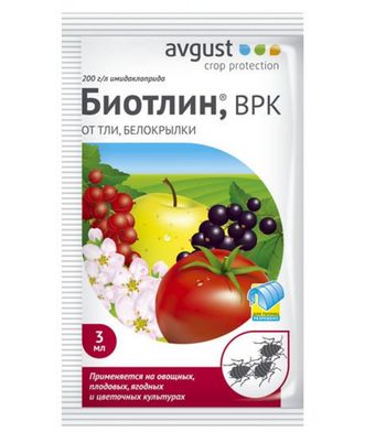 БИОТЛИН 3мл. (cредство от тли, белокрылки) (Август)