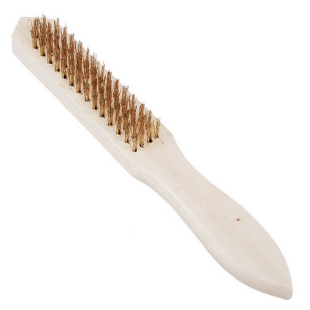 Щетка по металлу 4-х рядн. 656-064 FALCO, дер. ручка Гала