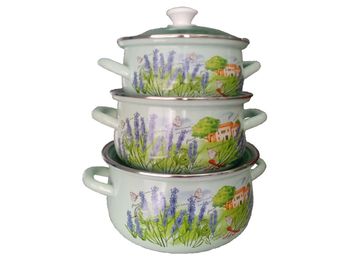 Набор "Тоскана-ЭКСТРА" (3к. ст/крышк.) Керчь