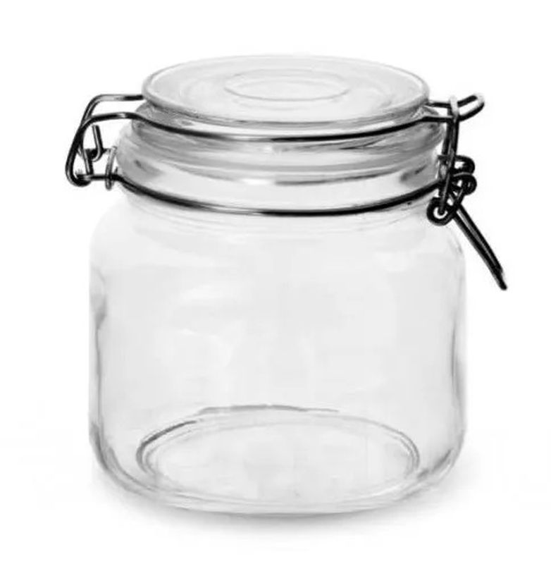 Банка стекл.  0,75л. W18100-3 (с замком)