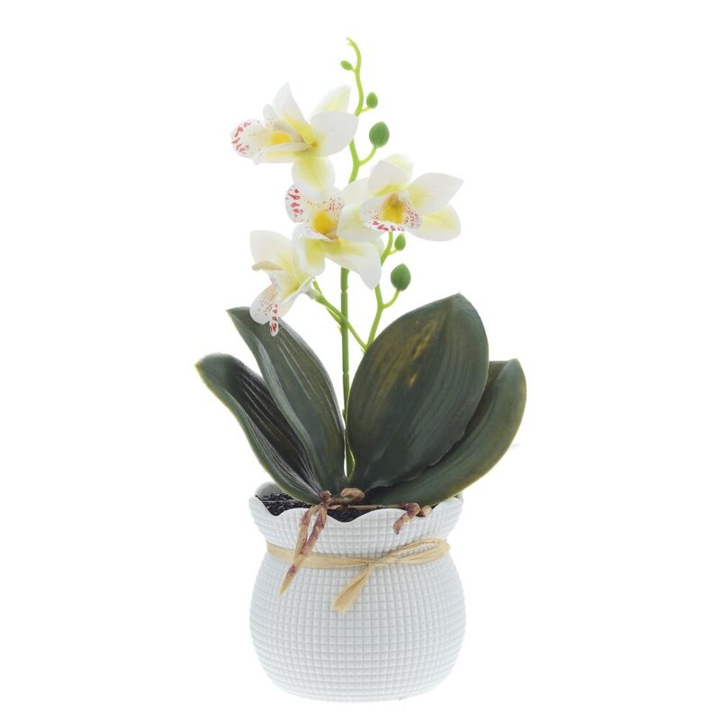 Цветок искусственный 816501 "Орхидея" в горшке h=29см Р