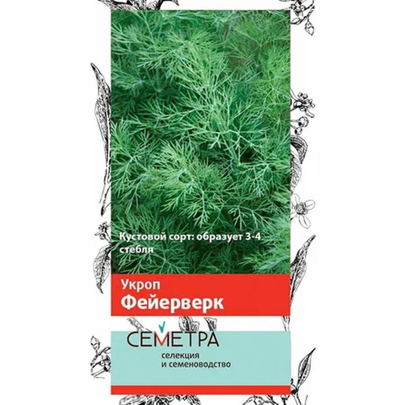 Укроп ФЕЙЕРВЕРК 3гр. (Семетра) (Поиск)