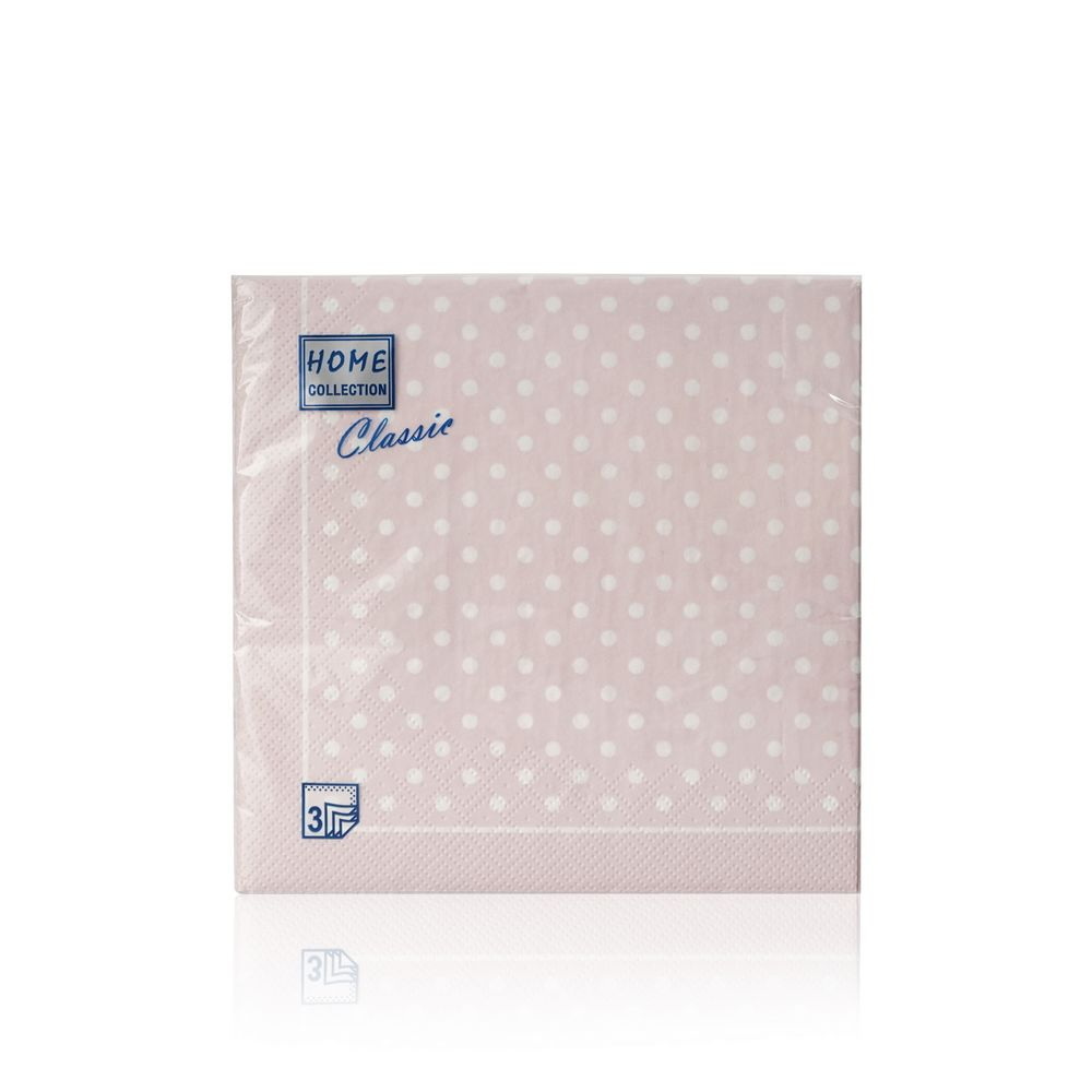 Салфетки бумажные 3сл. Home Collection Classic 37649/39362 (33*33см.) 20шт. "Очарование (на белом)"