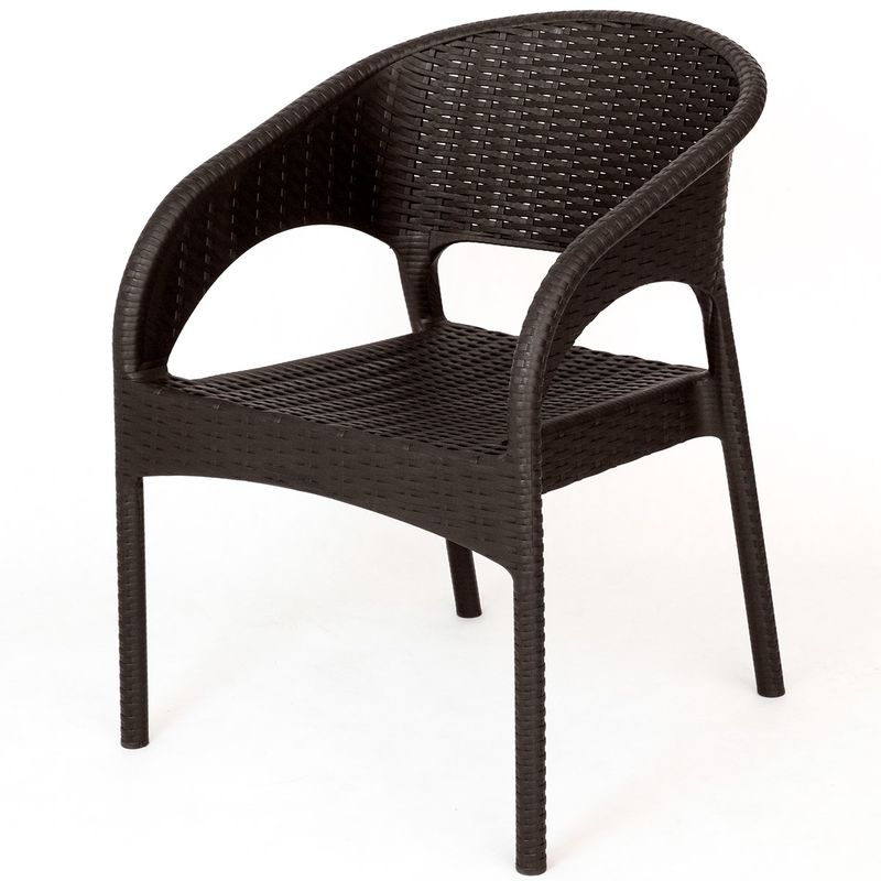 Кресло "RATTAN" Ola Dom 1475 (коричневый) (А-П)