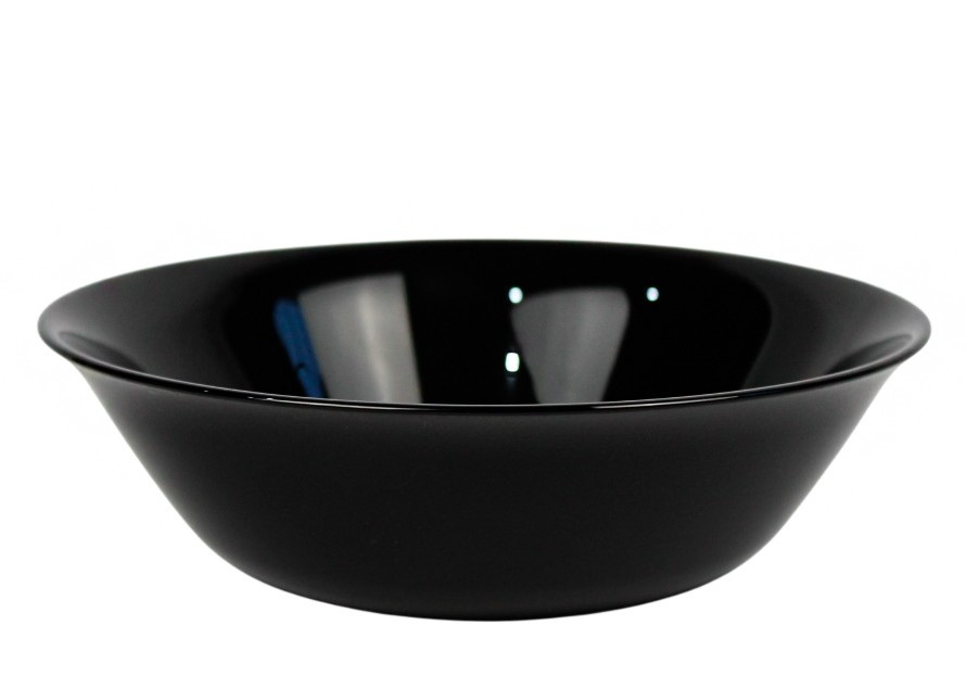 Салатник 100ч-см5 250мл. d=12,5см. черный  (72шт./кор.)