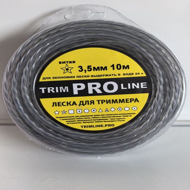 Леска Звезда d3,5мм. 10м. Duoline витая с сердечником блистер ТЛ