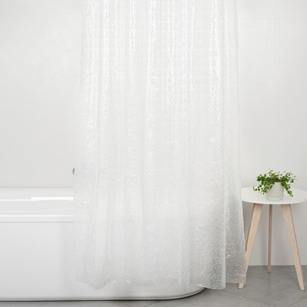 Занавес д/ван.комн. 180*200см. "Ice" FOR-EV18 А