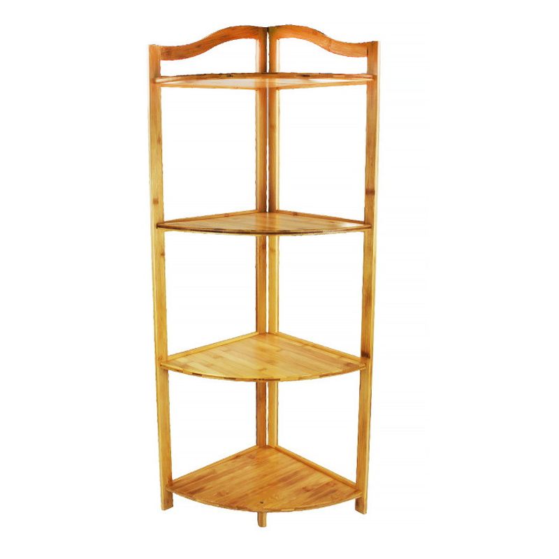 Этажерка 4-х ярусная светлая