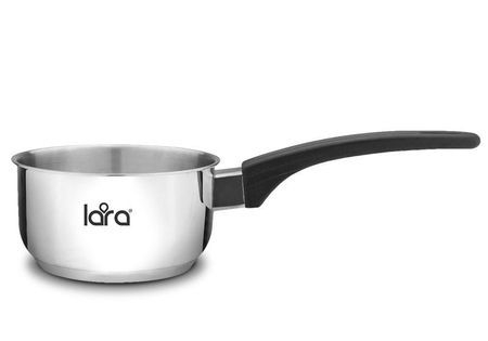 Ковш LARA LR03-18 d12*6см 0,65л Promo (нерж. )