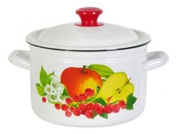 Кастрюля эмал.  4,0л. 41704-142/6 Керчь