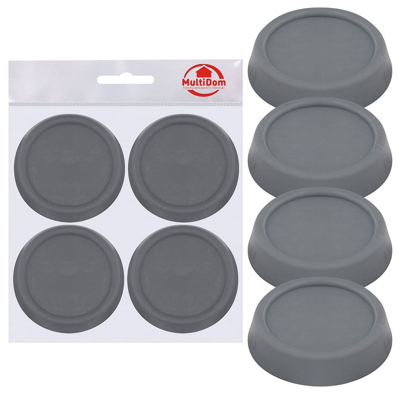 Подставки антивибрационные ПТ76-141 (4 шт. д/стиральных машин и холодильников)Мд