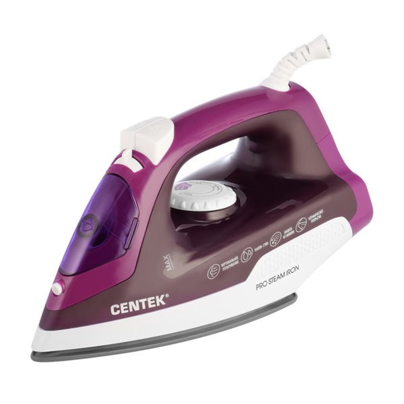 Утюг CENTEK CT-2348 (1,6кВт. с отпарив. керам.подошва)
