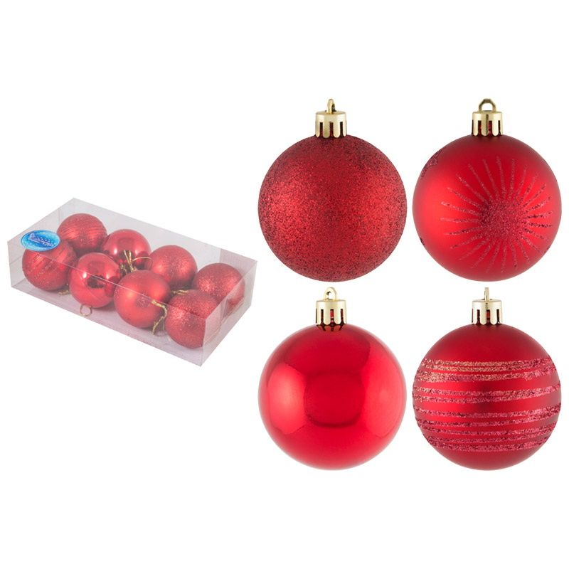 Шары SYCB17-536 (набор 8шт.) d6см. 003377 Скр.