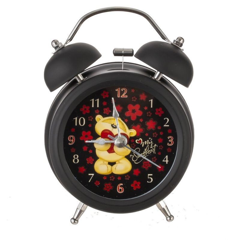 Часы-будильник настольные 817408 (9*4,5*12,5см) Р