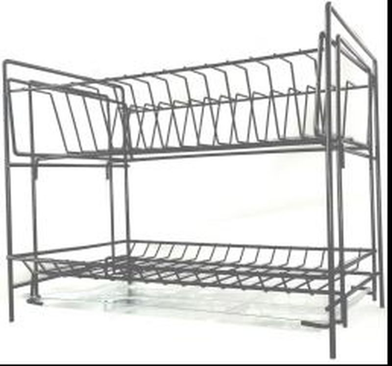 Сушилка д/посуды 2-х ярусн. СНП-Р2/П (390*236*300мм.) с поддоном хром.