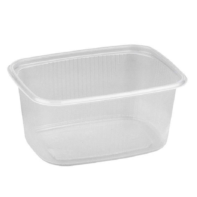 Контейнер прямоуг. 17-2492/17-3697 (250мл.) прозр.ПП (108*82*50мм) с кр.(17-2482/17-3694) (ОК)