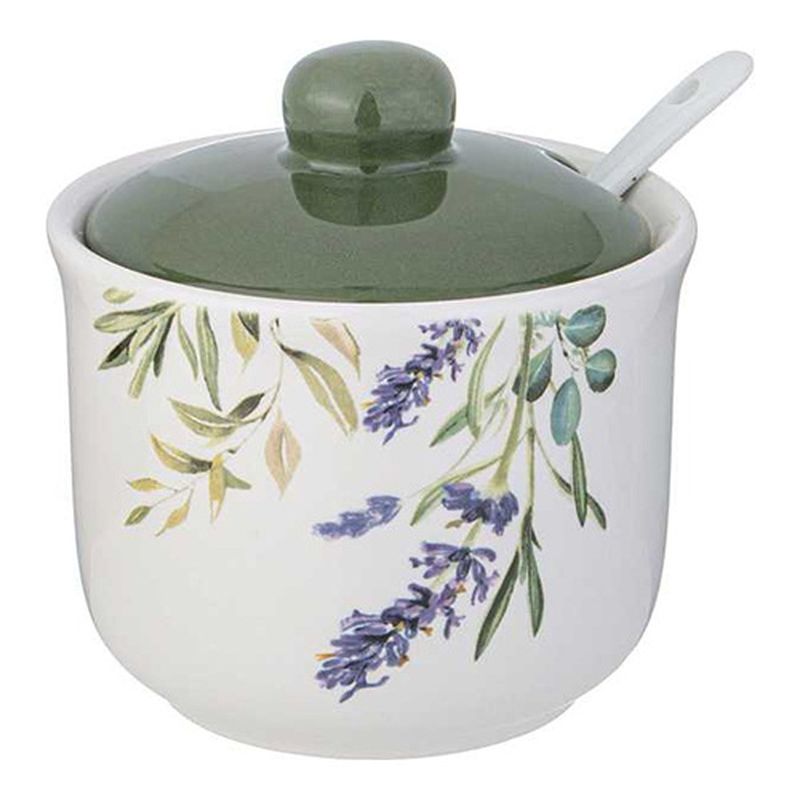 Сахарница 358-2161 "Лаванда"300мл. + ложка ВД