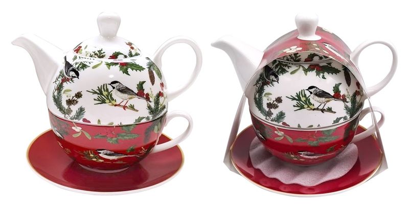 Чайный набор MFK20616 (3пр. : чайная пара+чайник 400мл.) подар. уп.