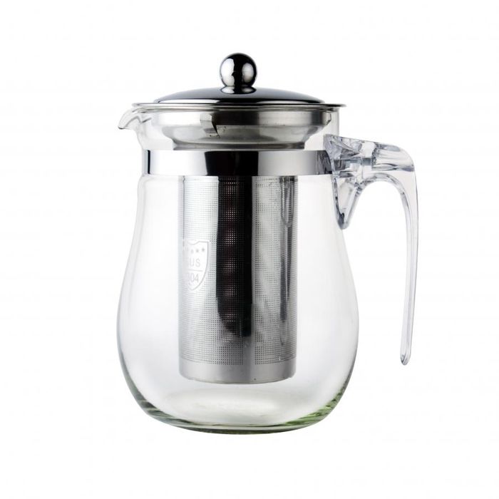 Чайник заварочный 1,0л. AST-006-НА-1000 (стекло)