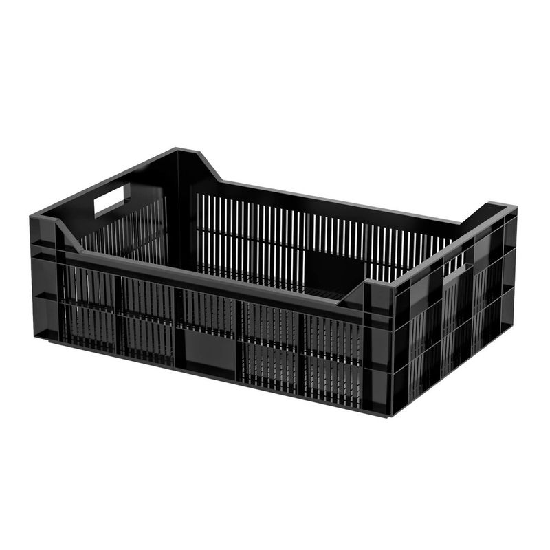 Ящик д/овощей (черн.) б/у