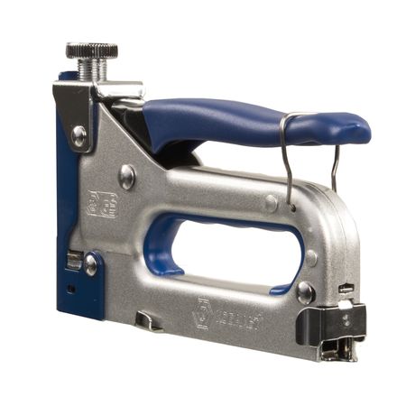 Степлер мебельный 918-351 КОБАЛЬТ (4-14мм.)верхний регулятор удара