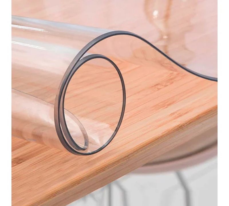 Скатерть ГИБКОЕ СТЕКЛО  80*150см 10282 1мм. М