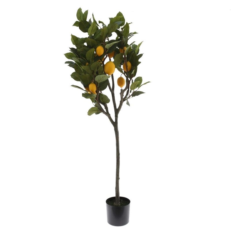 Цветок искусственный (дерево) 818011 "Лимон" в горшке h=146см Р