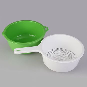 Дуршлаг двойной d19см. ПБ843