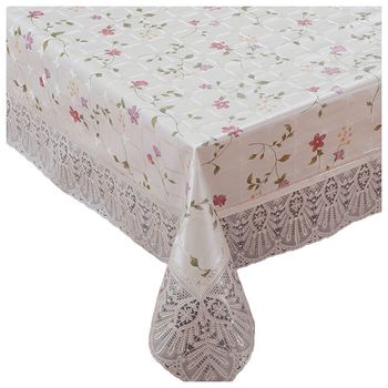Скатерть MEIWA FPLUS-167 AZ BE/PK 152*228см. (беж./роз.) прямоуг. (5792) М Скатерть MEIWA FPLUS-167 AZ BE/PK 152*228см. (беж./роз.) прямоуг. (5792) М