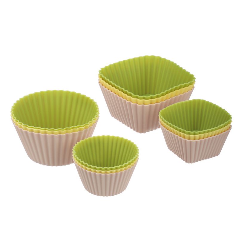 Форма д/выпечки силикон. 856-180 (набор 12шт.) 7/5см.  VETTA Форма д/выпечки силикон. 856-180 (набор 12шт.) 7/5см.  VETTA