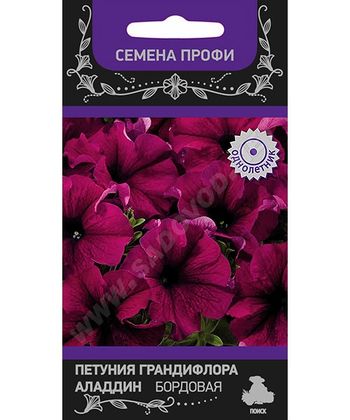 Петуния грандифлора АЛАДДИН Бордовая 30шт. (Поиск)