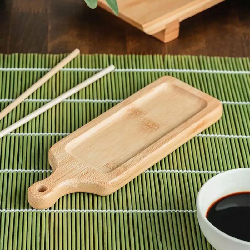 Блюдо КТ-СБ-ПР-003 прямоуг. 20,5*7*1,5см. (бамбук)