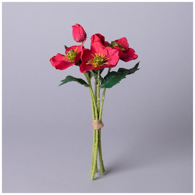 Букет из искусственных цветов 287-519 "Геллеборус" h=31см ВД