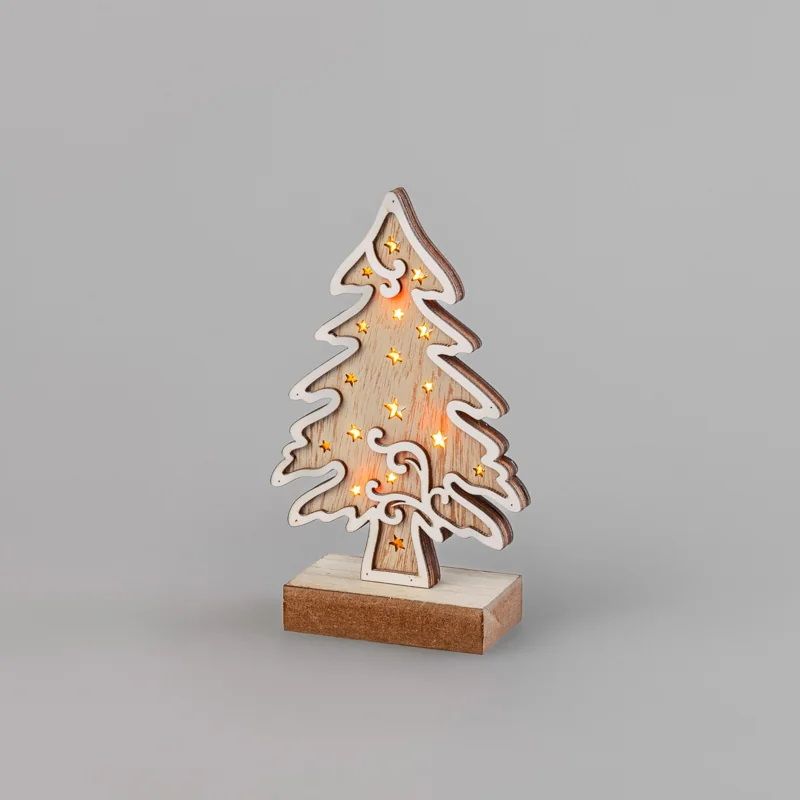 Фигурка "Ёлочка" 823287 с подсветкой (11*8*19см.) Р.