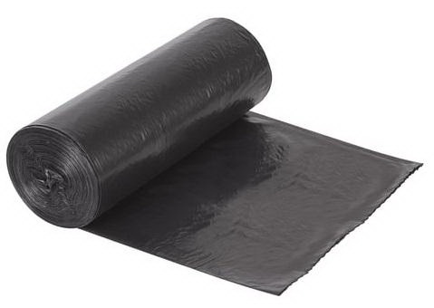 Мешки д/мусора 220л. (10шт.) "Стандарт" черн. 18мкм. 1559 (Мэйджик)